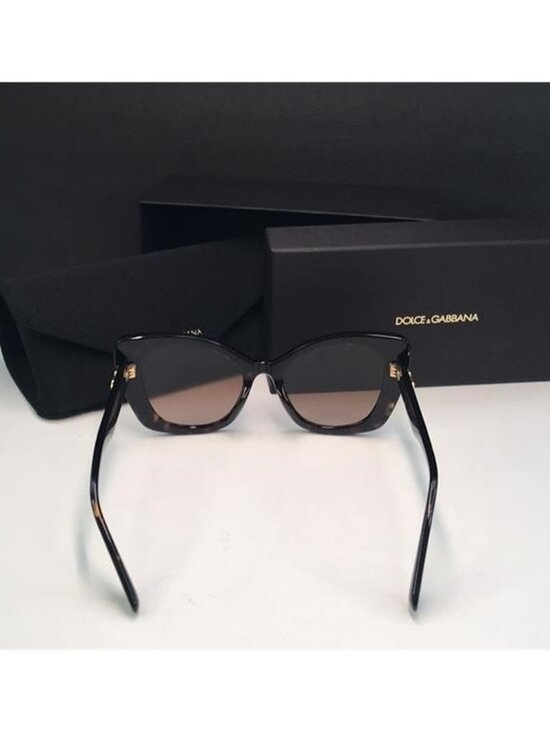 New DG 4405 Dolce and Gabbana Grey Gradient Butterfly Ladies Sunglasses DG4405 main image 5